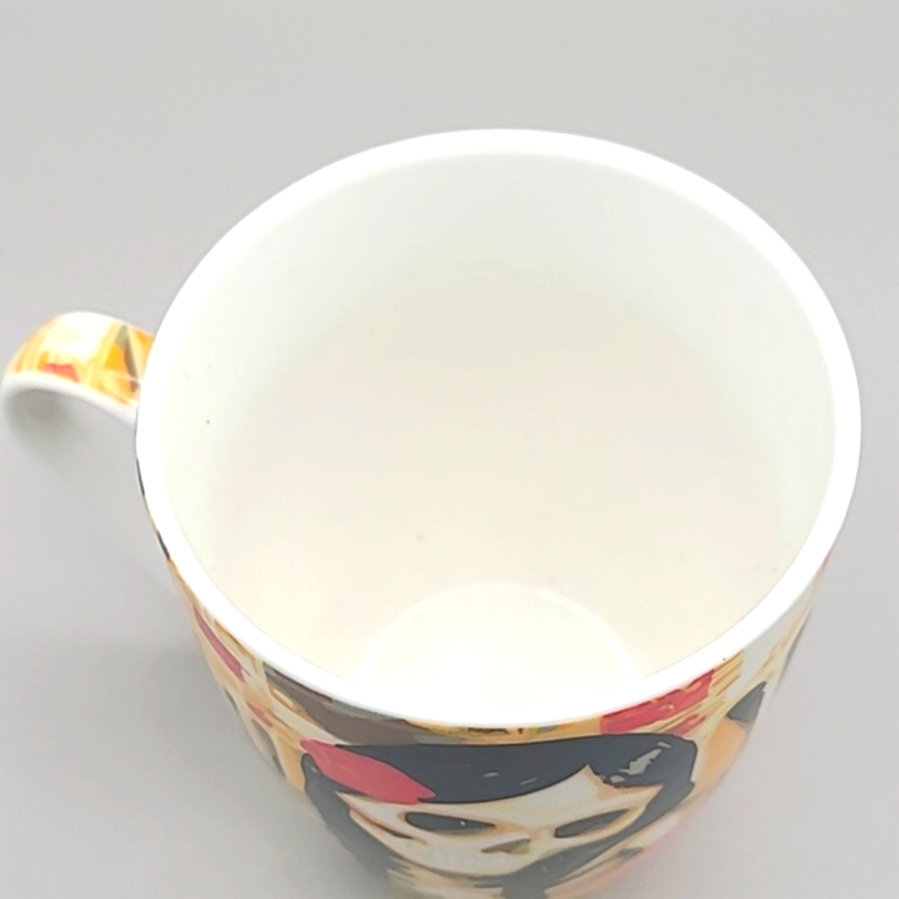 Trentino Day of the Dead Colorful Skull Mug - Picture 4 of 5